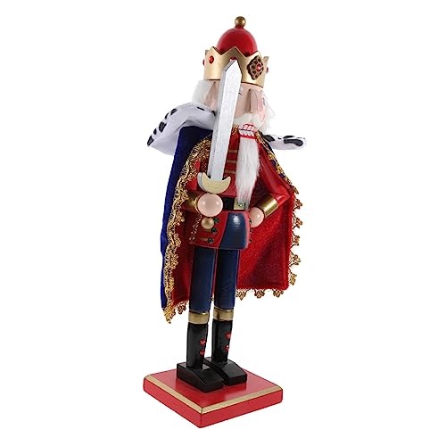 Hemobllo Holz Figur Rot Klassische Weihnachtsdekoration Festliche Holzfigur für Regal Tisch Weihnachtsfeier und Party Deko Hemobllo Holz Figur Rot Klassische Weihnachtsdekoration Festliche Holzfigur für Regal Tisch Weihnachtsfeier und Party Deko von Hemobllo