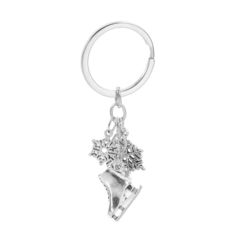 Hemobllo Schlittschuh Schlüsselanhänger Skate-Schlüsselanhänger, Skaten-Partygeschenke Zinklegierung Silver Hemobllo Schlittschuh Schlüsselanhänger Skate-Schlüsselanhänger, Skaten-Partygeschenke Zinklegierung Silver von Hemobllo