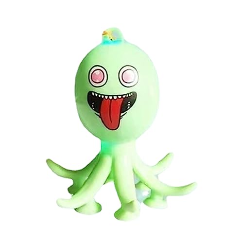 Pop Tube Spielzeug,Octopus Pop Tube - Octopus Leuchtende Pop-Pfeifen | Zappelspielzeug, sensorisches Spielzeug, Kleinkindspielzeug für fantasievolles Spielen und kreatives Lernen für Kinder von Hemousy