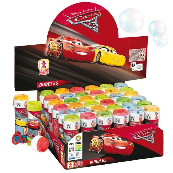 Großpack Cars Seifenblasen, 36 Stk, mit Geduldspiel von Henbrandt Ltd