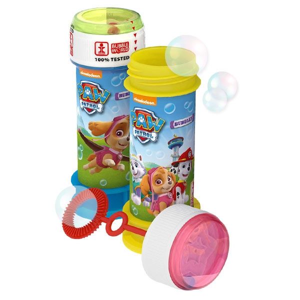 Paw Patrol Girl Seifenblasen mit Geduldspiel, 60ml, 1 Stk von Henbrandt Ltd