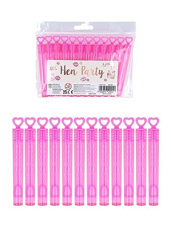 Hen Night Pack of 12 Bubble Tubes Hen Party Accessory von Henbrandt