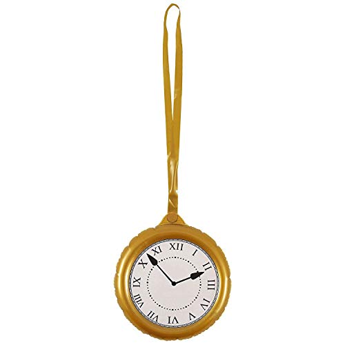 Henbrandt Jumbo Rabbit Pocket Watch aus dem Wunderland (Kostümzubehör) Einheitsgröße Gold von Henbrandt