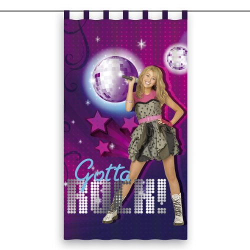 Herding 666440028 Vorhang, Hannah Montana (blickdicht) 140 x 260 cm von Herding