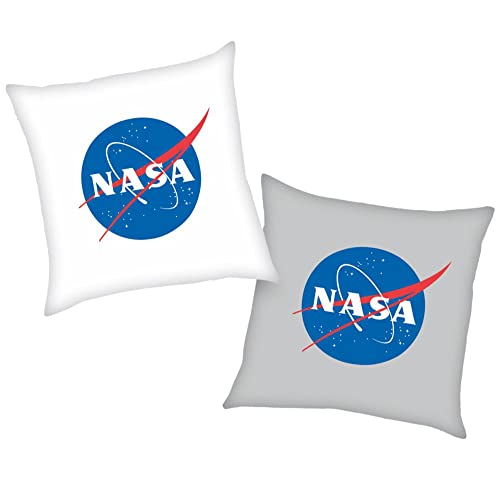 Herding Logo | NASA | 40 x 40 cm | Kinder Deko-Kissen | Wende-Motiv von Herding