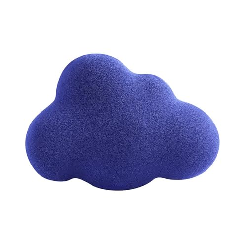 Herfair Kuschelkissen Wolken Kissen Weiche Flauschige Wolkenform Schmusekissen Sofakissen Memory Kissen Dekokissen für Kinderzimmer Schlafzimmer (Blau) von Herfair