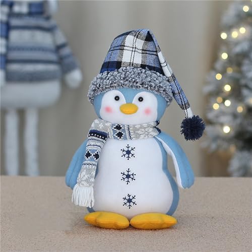 Herfair Kuscheltier Pinguin, Pinguin Stofftier Plüschtier, Eisbär Kuscheltiere für Kinder zum Spielen Weihnachten Kuscheltier Kissen Geschenk Für Kinder/Erwachsene (Pinguin) von Herfair