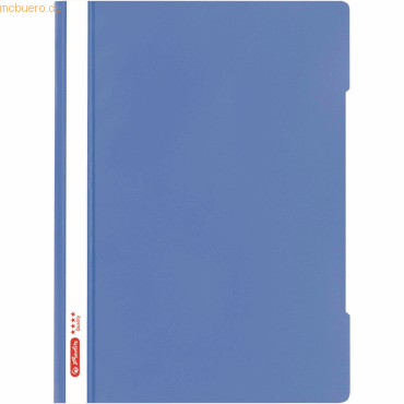 Herlitz Schnellhefter A4 PP 'Quality' Baltic Blue von Herlitz