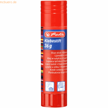 12 x Herlitz Klebestift 36g lösungsmittelfrei LW von Herlitz