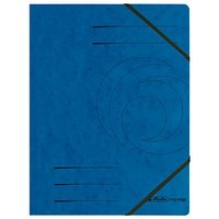 5 herlitz Eckspanner easy orga DIN A4 blau von Herlitz