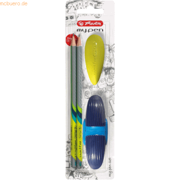 6 x Herlitz Starterset my.pen farbig sortiert von Herlitz