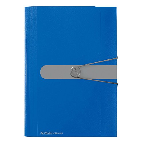 Fächermappe A4 PP 12 Fächer blau easy orga to go von Herlitz