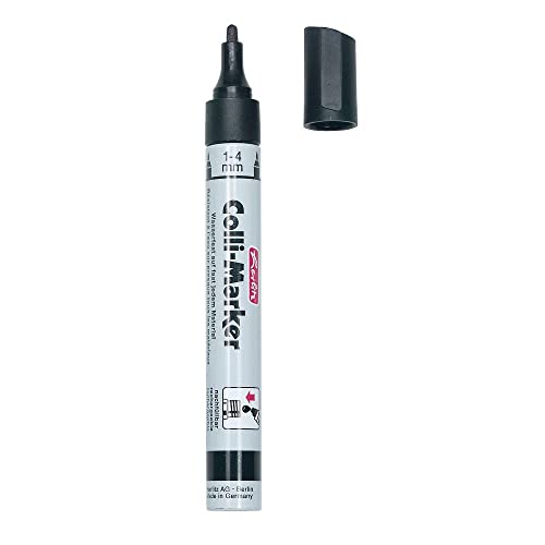 Herlitz 08860603 Permanentmarker, Schwarz von Herlitz