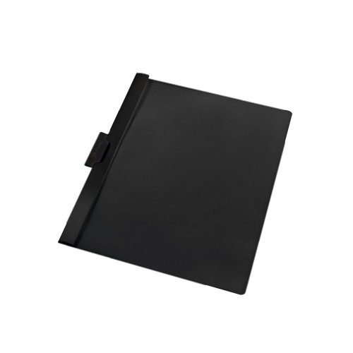 Herlitz 10312486 Klemmhefter 30 Blatt Schwarz, PVC 5er Packung von Herlitz