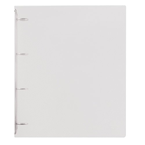 Herlitz 10722643 Ringbuch A4 PP, 4-Bügel, 3 cm Rücken, 19 m Füllhöhe, transluzent farblos von Herlitz