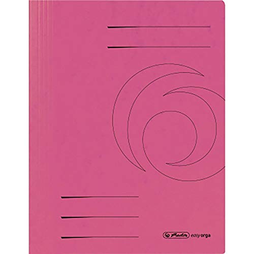 Herlitz 11159910 Schnellhefter A4 aus Colorspankarton in fuchsia von Herlitz