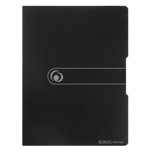 Herlitz 11207818 Sichtbuch PP A3/20 opak schwarz von Herlitz