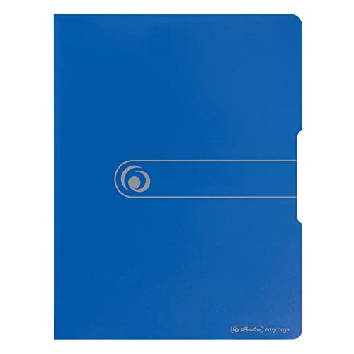 Herlitz 11207826 Sichtbuch PP A3/20 opak blau von Herlitz