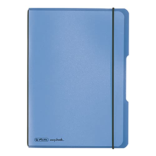 Herlitz 11361532 Notizheft (A5, LIN , 80 g/qm) 40 Blatt blau von Herlitz