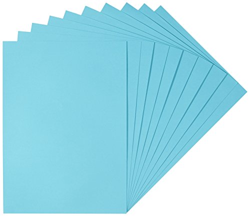 Herlitz 227199 Tonzeichenkarton 50 x 70 cm, 10 Stück, hellblau von Herlitz