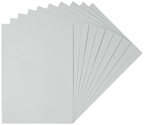 Herlitz 227298 Tonzeichenkarton 50 x 70 cm, 10 Stück, grau von Herlitz