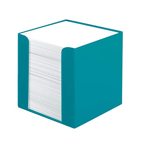 Herlitz 50015870 Zettelkasten 9 x 9 cm mit 700 Blatt, caribbean turquoise von Herlitz