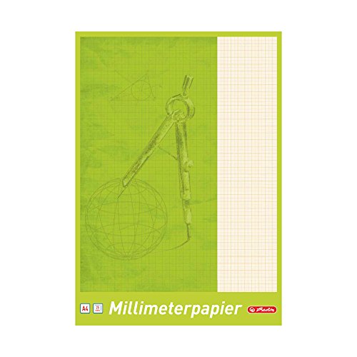 Herlitz Millimeterpapier / 25 Blatt / DIN A4 von Herlitz