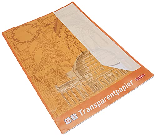 Herlitz 696302 Transparentpapierblock A3, 25 Blatt von Herlitz