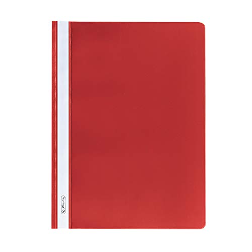 Herlitz 975433 Schnellhefter DIN A4 in rot von Herlitz