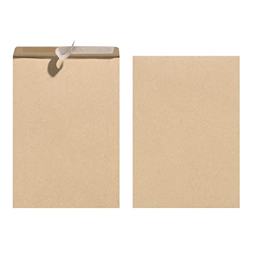 Herlitz C5 Mailing Bags Envelopes - Brown, 10er Pack von Herlitz