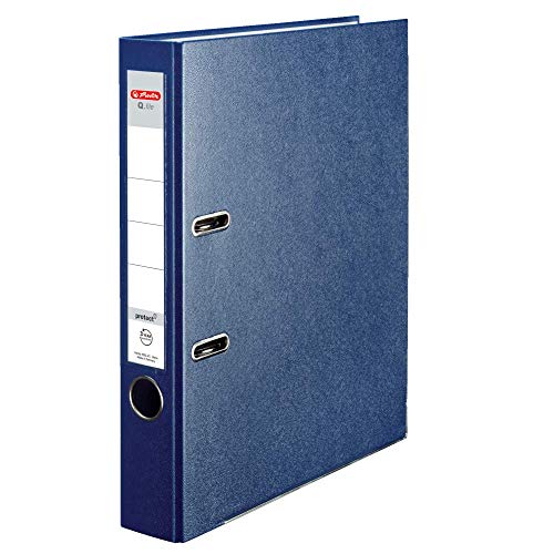 Herlitz Ordner A4, 5Cm, Blau von Herlitz