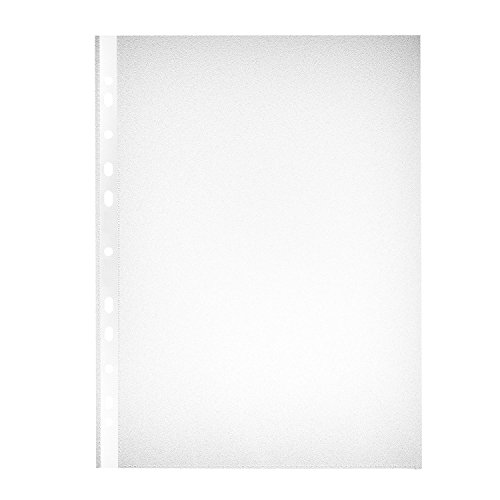 Herlitz Prospekthülle A4, extra starke PP-Folie, 100-er Packung, glasklar (10x10) von Herlitz