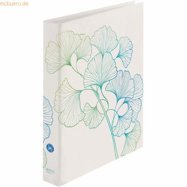 Herlitz Ringbuch maX.file A4 2 Ringe Greenline Ginko von Herlitz