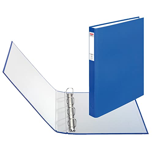 Herlitz Ringbuch maX.file pRotect A4, 1 Stück, 4-Ring-Kombi-Mechanik, 25 mm Füllhöhe, blau von Herlitz