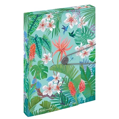 herlitz Sammelbox A4, PP, Motiv: Ladylike Jungle, 1 Stück von Herlitz