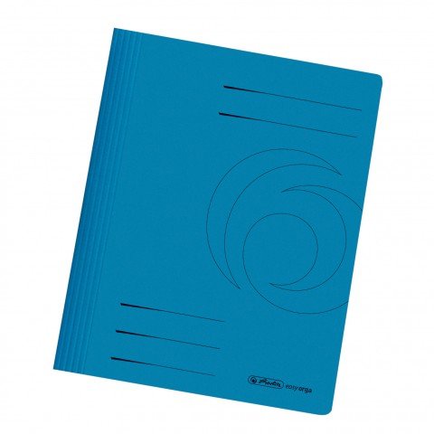 Herlitz Schnellhefter A4, kaufmänische- und Behördenheftung (Manila | A4, blau, 10) von Herlitz