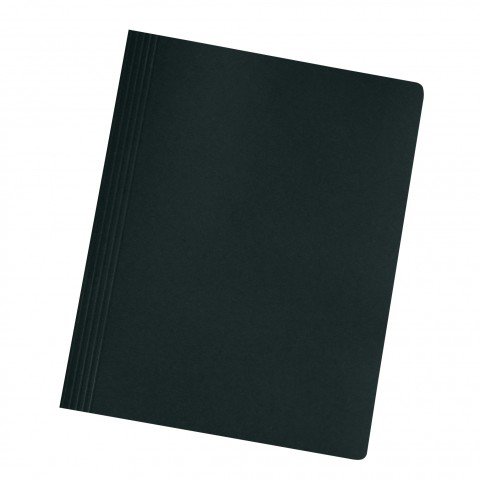 Herlitz Schnellhefter A4 Karton gefaltet intensiv 10er Packung (schwarz, 1) von Herlitz