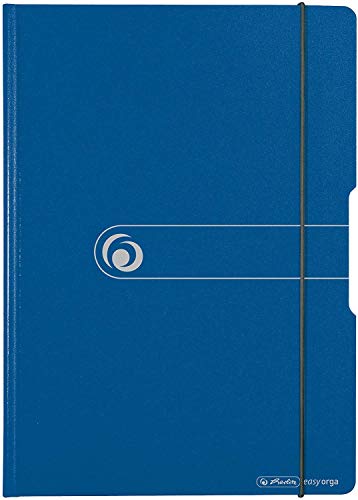 Herlitz easy orga to go Klemmbrettmappe A4 (1 Stück, blau) von Herlitz