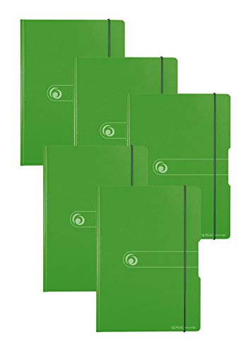 Herlitz easy orga to go Klemmbrettmappe A4 (5 Stück, apfel) von Herlitz