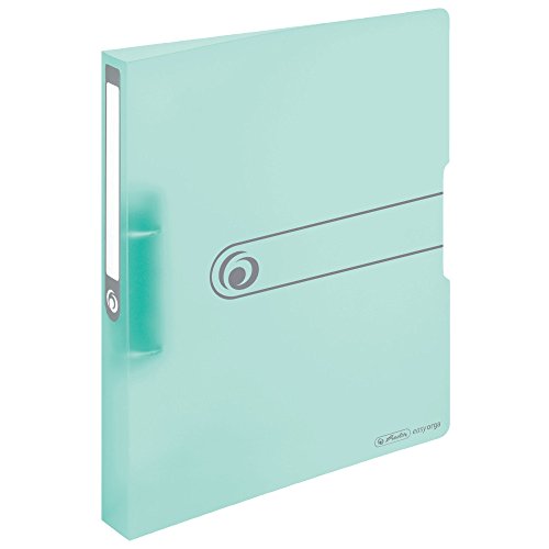 herlitz Ringbuch easy orga to go Pastell, A4, 2-Ring, minze- VE = 1 von Herlitz