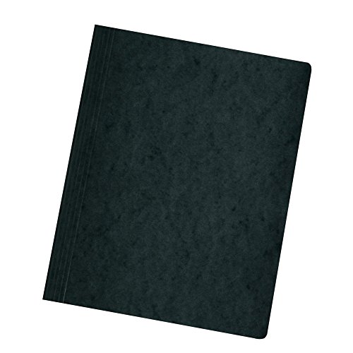 Herlitz Schnellhefter quality A4 Karton, gefaltet, schwarz, 25 Stück von Herlitz