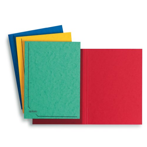 herlitz Aktendeckel easyorga, DIN A4, Colorspankarton, gelb von Herlitz