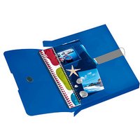 herlitz Heftbox easy orga 4,0 cm blau von Herlitz