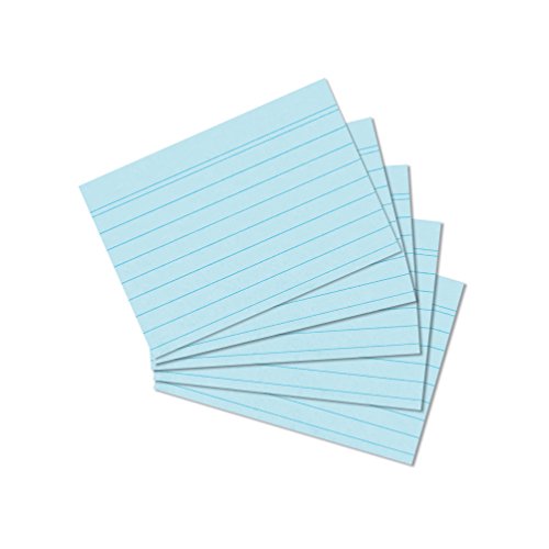 Herlitz 10836237 Karteikarte A7 liniert, blau, 100 Stück, 2 von Herlitz