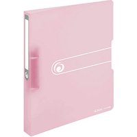 herlitz Ringbuch 2-Ringe rosa-transparent 3,8 cm DIN A4 von Herlitz