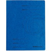 herlitz Schnellhefter Quality Karton blau DIN A4 von Herlitz