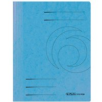 herlitz Schnellhefter Quality Karton hellblau DIN A4 von Herlitz