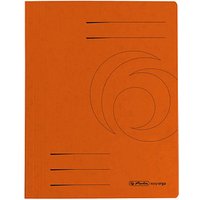 herlitz Schnellhefter Quality Karton orange DIN A4 von Herlitz