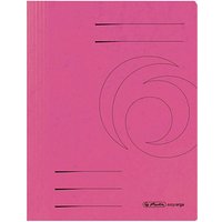 herlitz Schnellhefter Quality Karton pink DIN A4 von Herlitz