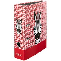 herlitz maX.file Cute Animals Motivordner Zebra 8,0 cm DIN A4 von Herlitz